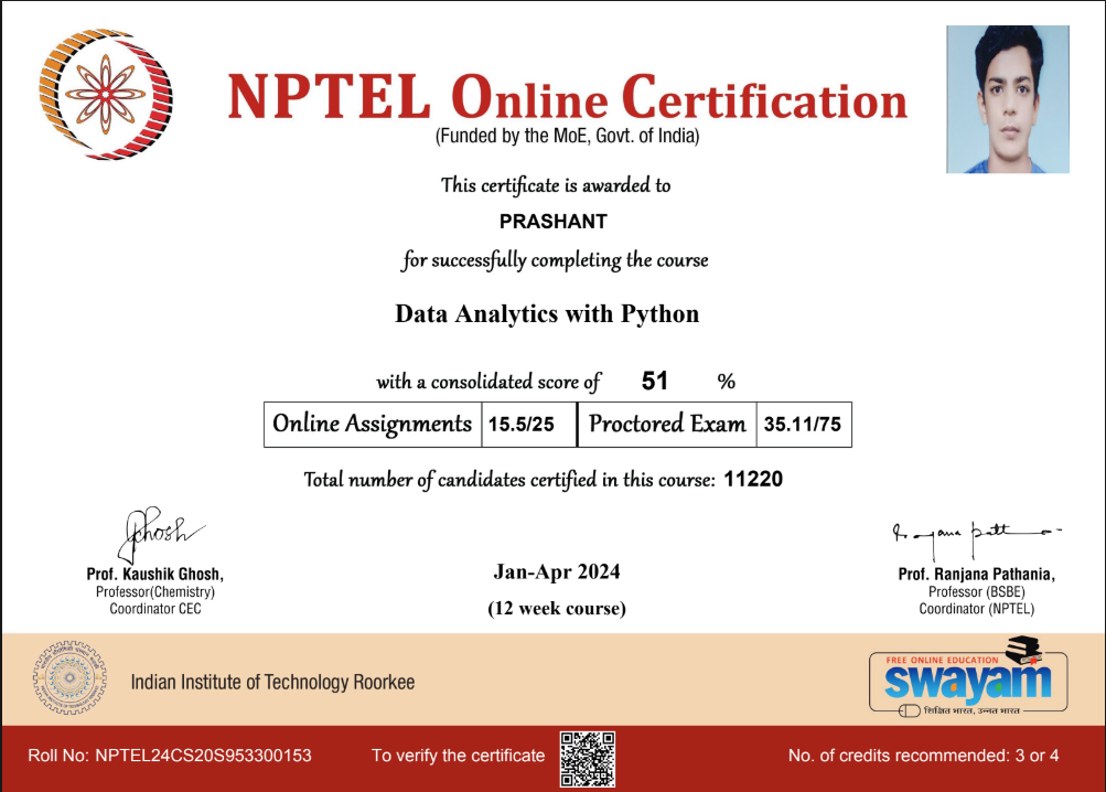 Data Analytics with Python